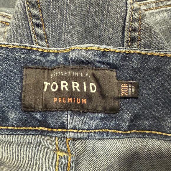 Torrid Women’s Distressed Jeggings Size 20 - Picture 5 of 8